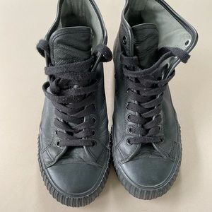 High top leather PF FLYERS size 8.5